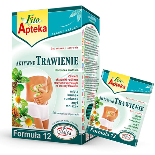 Malwa Fito Apteka Formuła 12 Trawienie ex 20