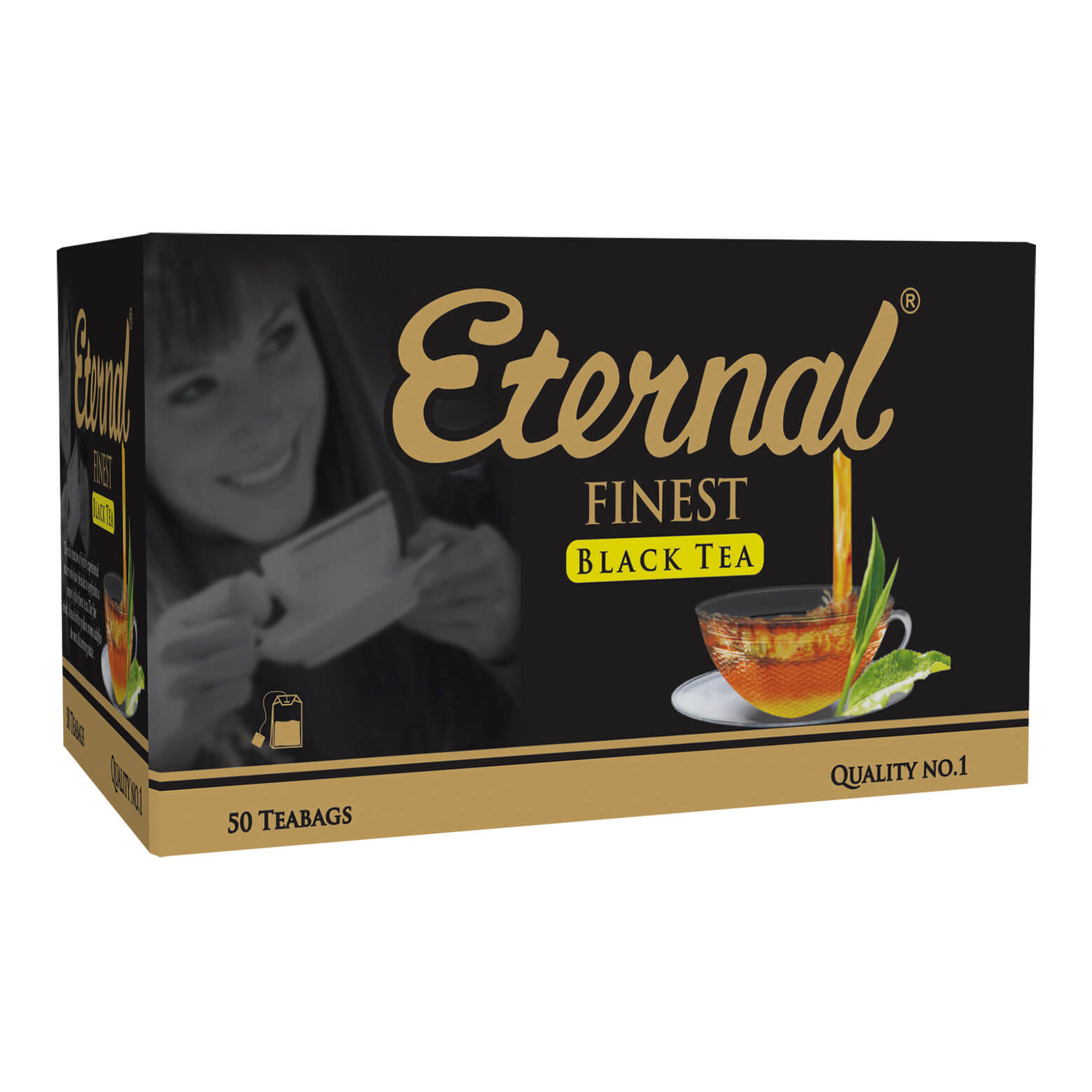 Eternal Ex50 herbata czarna ekspresowa 50 torebek