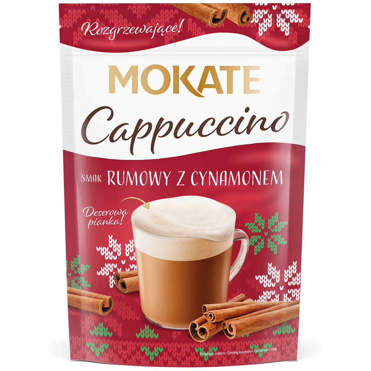 Mokate kawa Cappucino Rumowe z Cynamonem Rozgrzewajace 110g