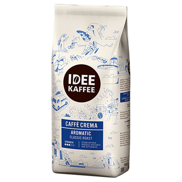 Idee Kaffee 1kg Cafe Crema kawa ziarnista