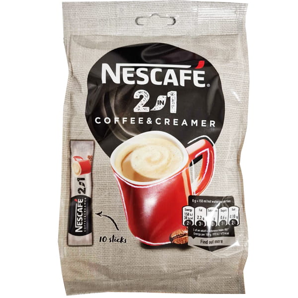 Nescafe Kawa 2w1 Coffee & Creamer 2in1 10x8g
