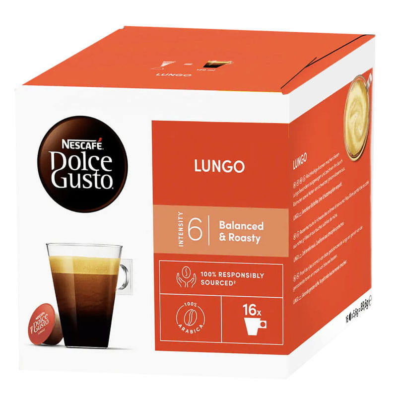 NESCAFE kawa DOLCE GUSTO Lungo16 kapsułek