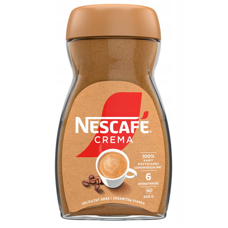 Nescafe Crema 200g kawa rozpuszczalna