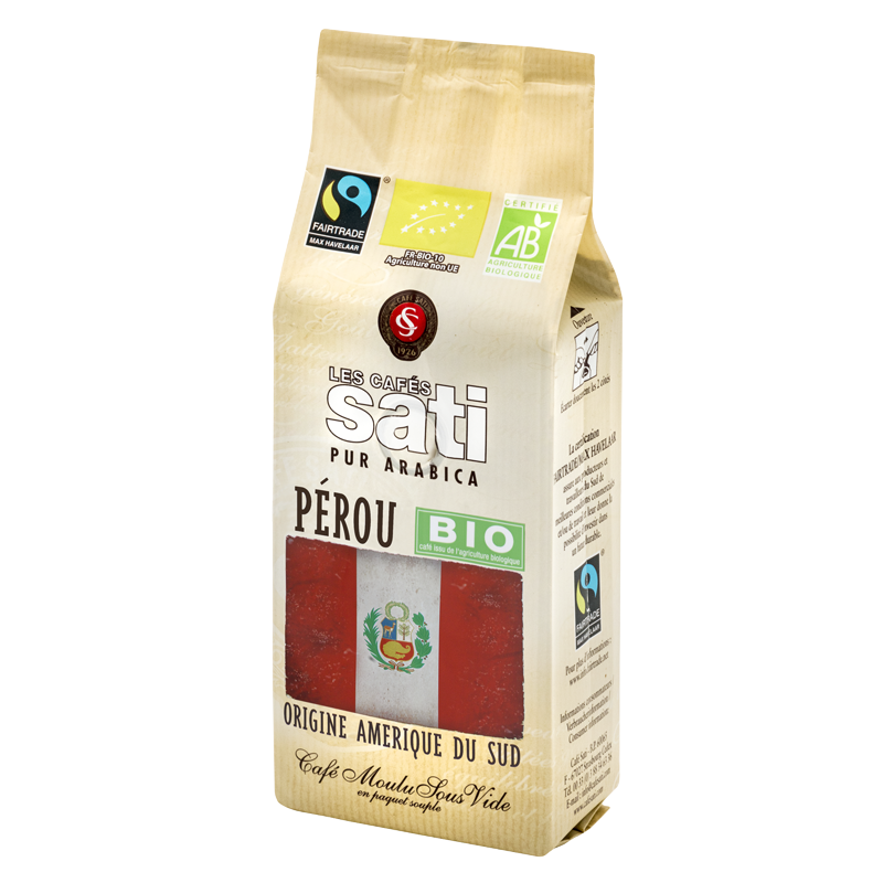 Sati Peru BIO 250g kawa mielona