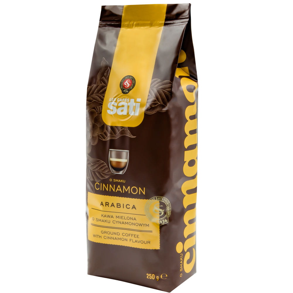 Sati Cinnamon 250g kawa mielona Torba