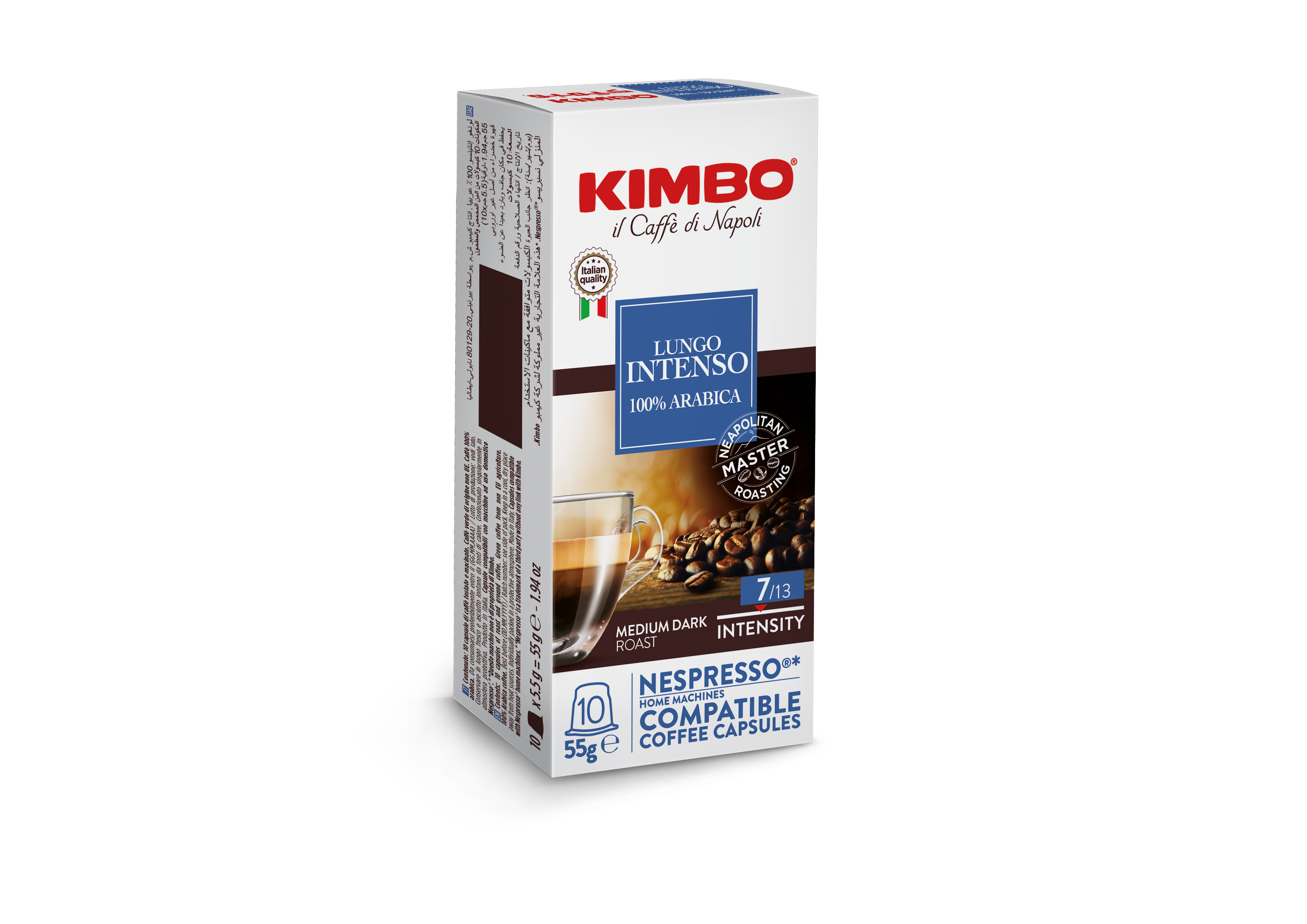 Kimbo Lungo Intenso 10 kapsułek Nespresso