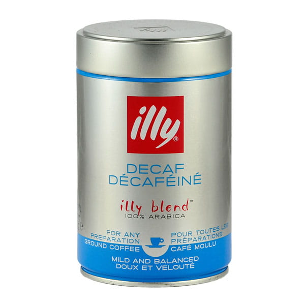 Illy Decaffeinato 250g kawa mielona w puszce