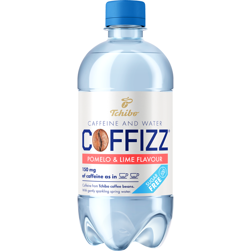 Tchibo Coffizz Pomelo & Lime napój z kofeiną bez cukru 500ml