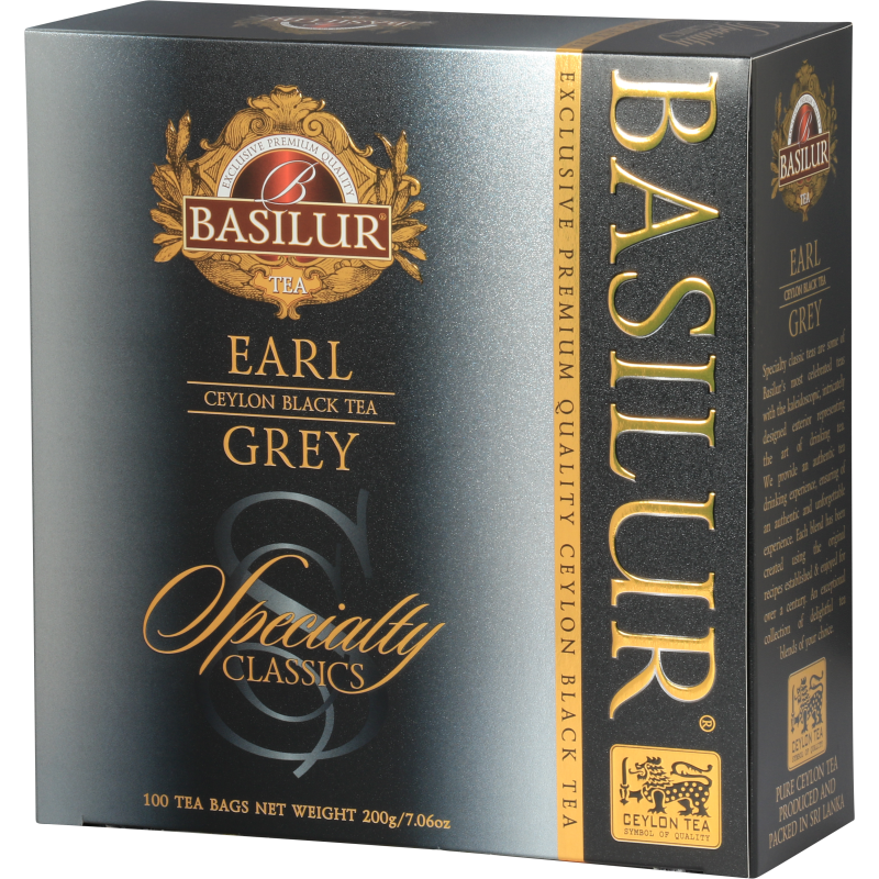 BASILUR Earl Grey 100x2g herbata ekspresowa