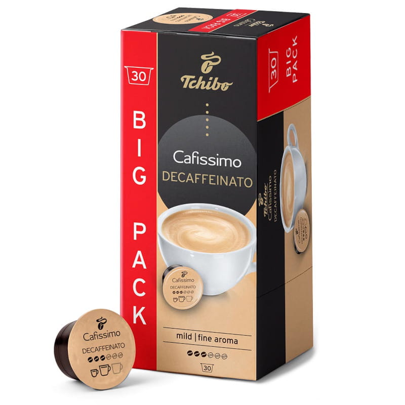 Tchibo kawa Cafissimo Decafeinato 30 kapsułek