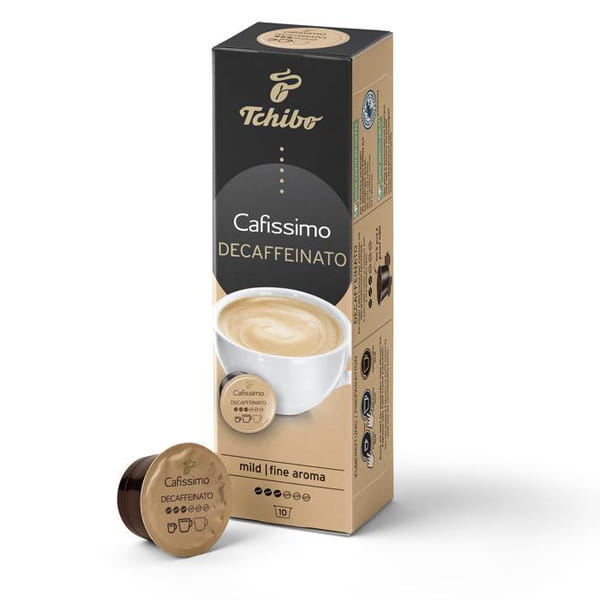Tchibo kawa Cafissimo Decaffeinato bezkofeinowa 10 kapsułek