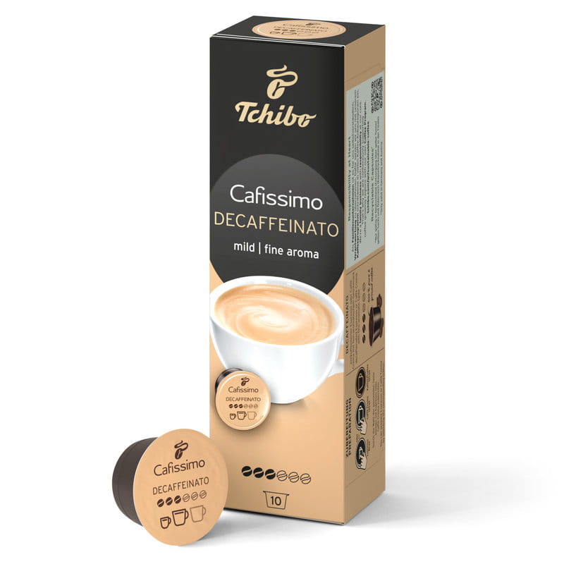 Tchibo kawa Cafissimo Decaffeinato bezkofeinowa 10 kapsułek