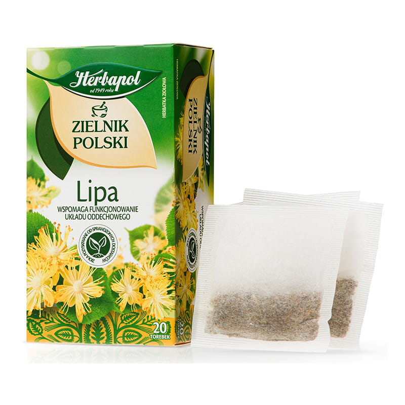 Herbapol Zielnik Polski Lipa Ex20 herbata ekspresowa ziołowa