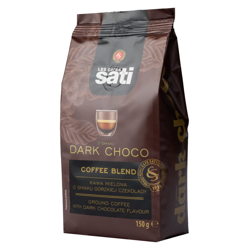 Sati Dark Choco 150g kawa mielona Torba