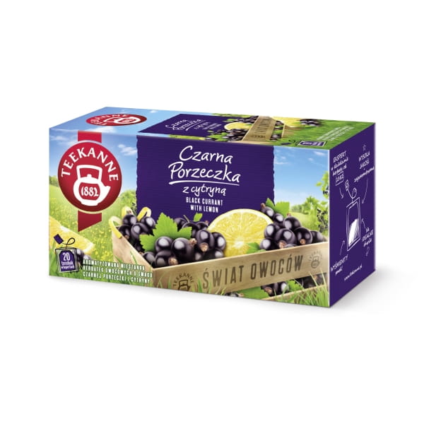 Teekanne Blackcurrant 20 kopert herbata owocowa