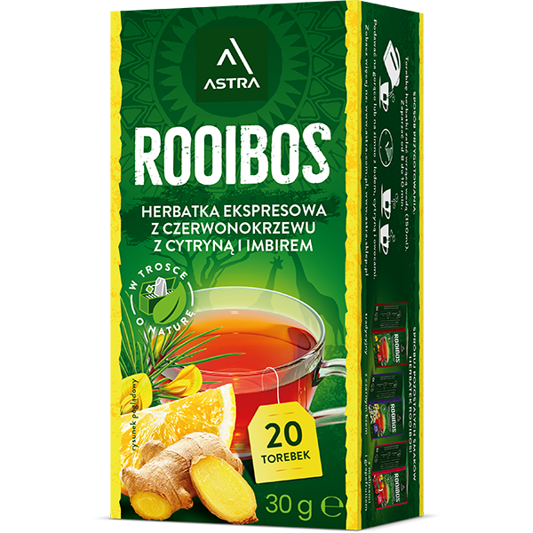 Astra Rooibos Cytryna Imbir EX20