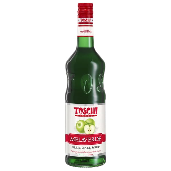 Toschi Apple Syrup 1000 ml - Syrop Zielone Jabłko