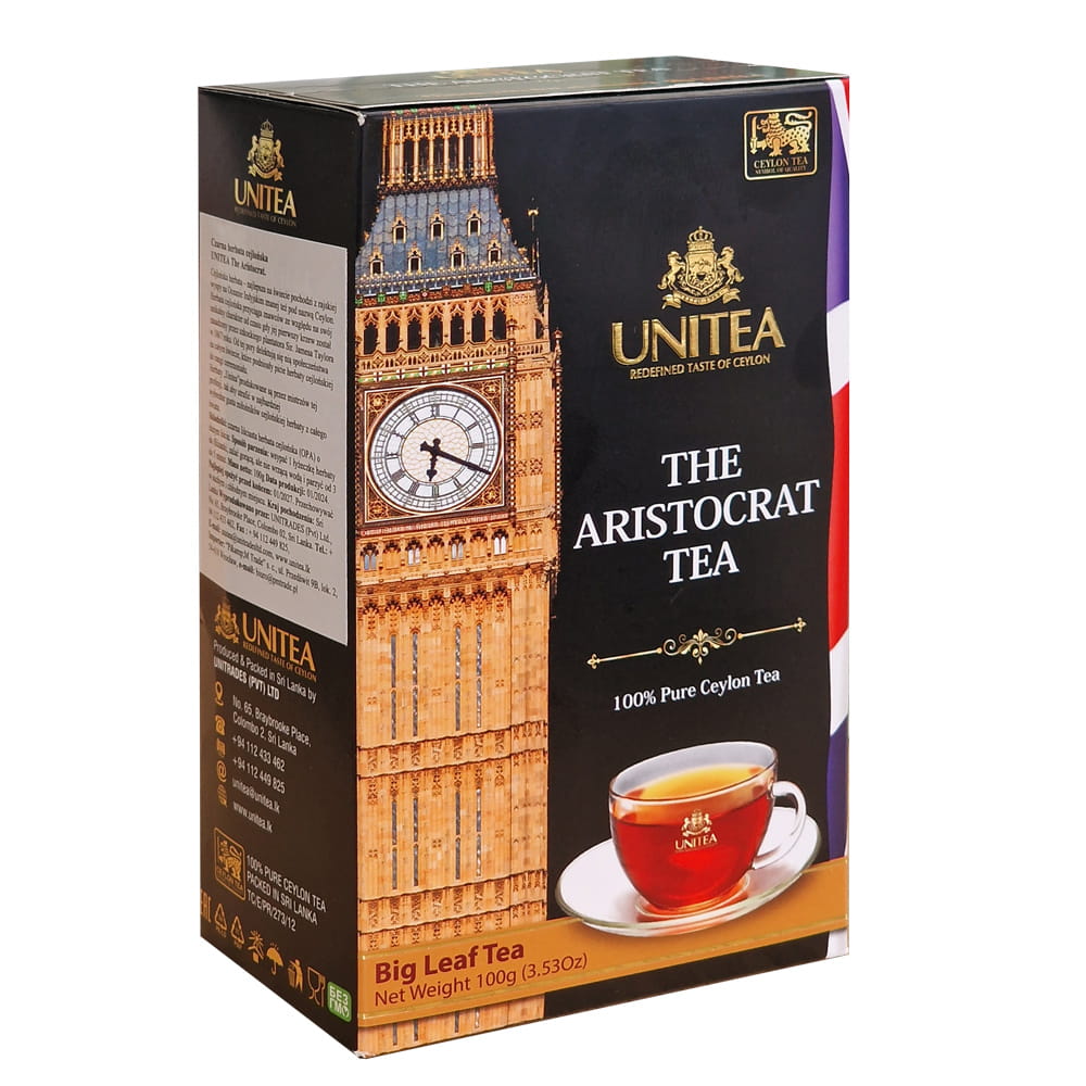 Unitea Aristocratic Pure Ceylon 100g herbata liściasta