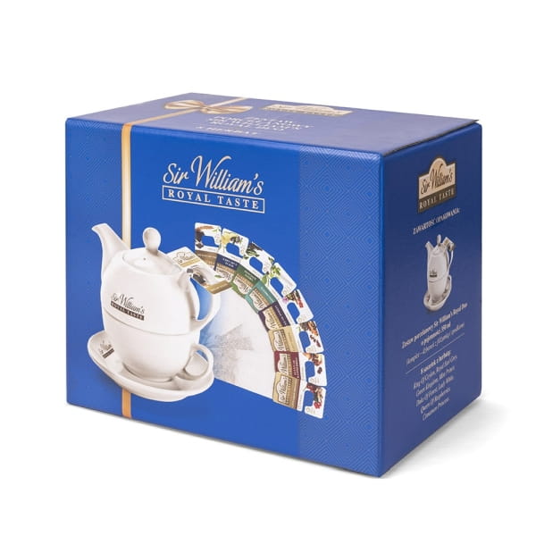 Sir William's Royal DUO Zestaw Dzbanek + 8 herbat