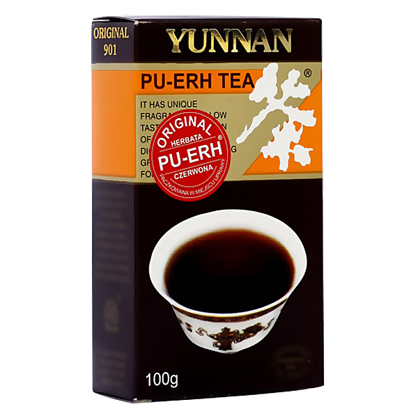 Yunnan Pu erh P-901 100g herbata liściasta czerwona
