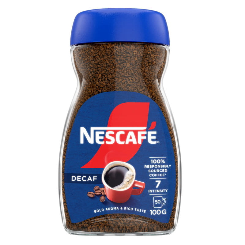Nescafe Bezkofeinowa Decaf 100g kawa Rozpuszczalna