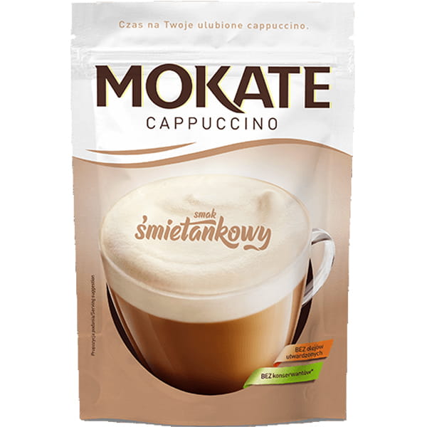 Mokate kawa Cappucino Śmietankowe 110g torebka