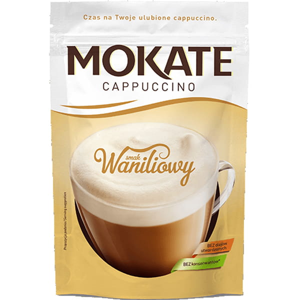 Mokate Kawa waniliowe cappucino 110g torebka