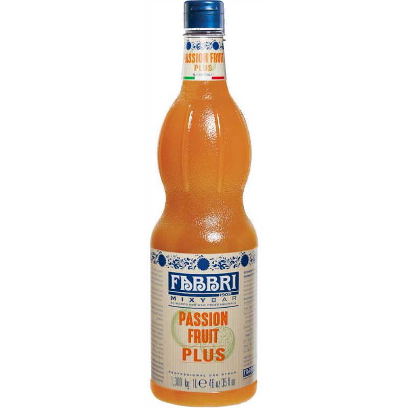 Fabbri syrop do kawy Passion Fruit Plus - Passiflora Plus Mixybar 1l