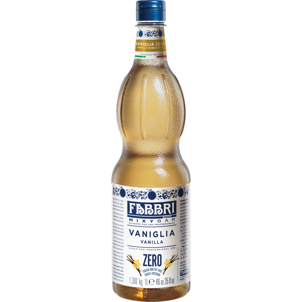Fabbri syrop do kawy Vanilla - Wanilia bez cukru Mixybar 1l