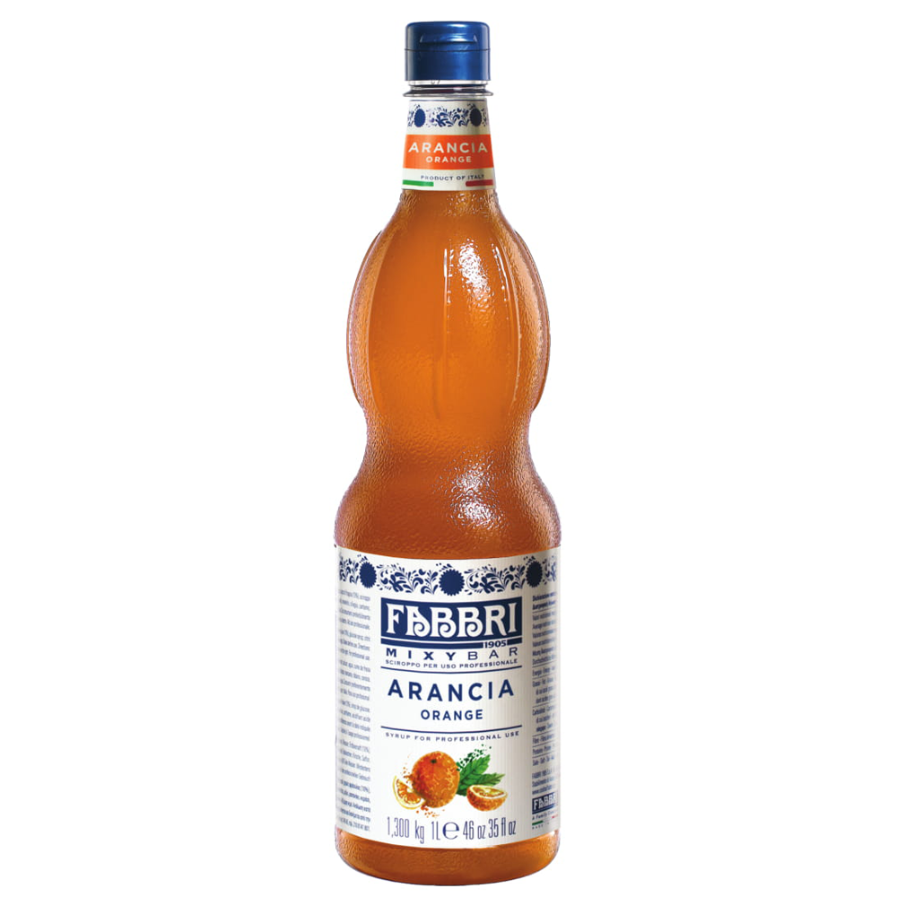 Fabbri syrop do kawy Orange - Pomarańcza Mixybar 1l