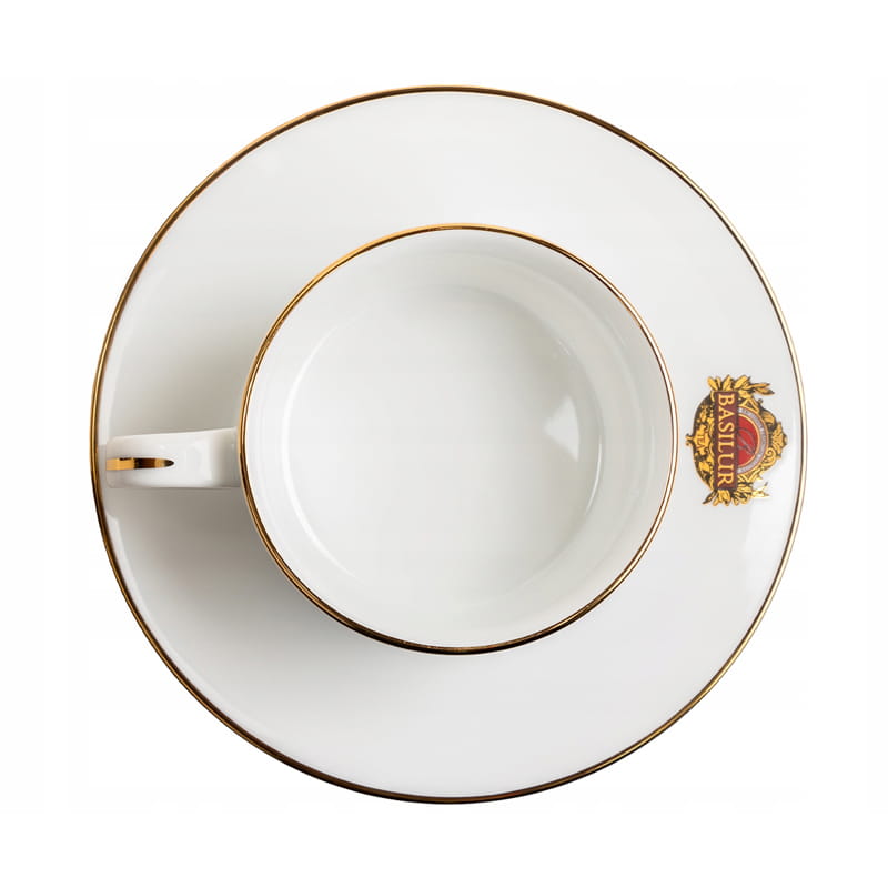 Filiżanka ze spodkiem 265ml Basilur porcelanowa