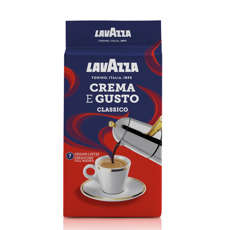 Lavazza Crema e Gusto Classico nr7 kawa mielona 250g