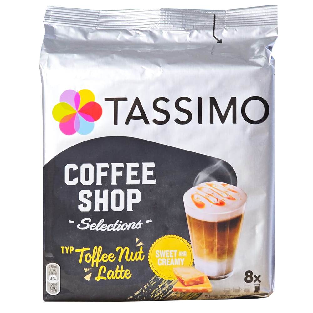 Jacobs kawa Tassimo Cofee Shop Toffe Nut Latte 8 268g