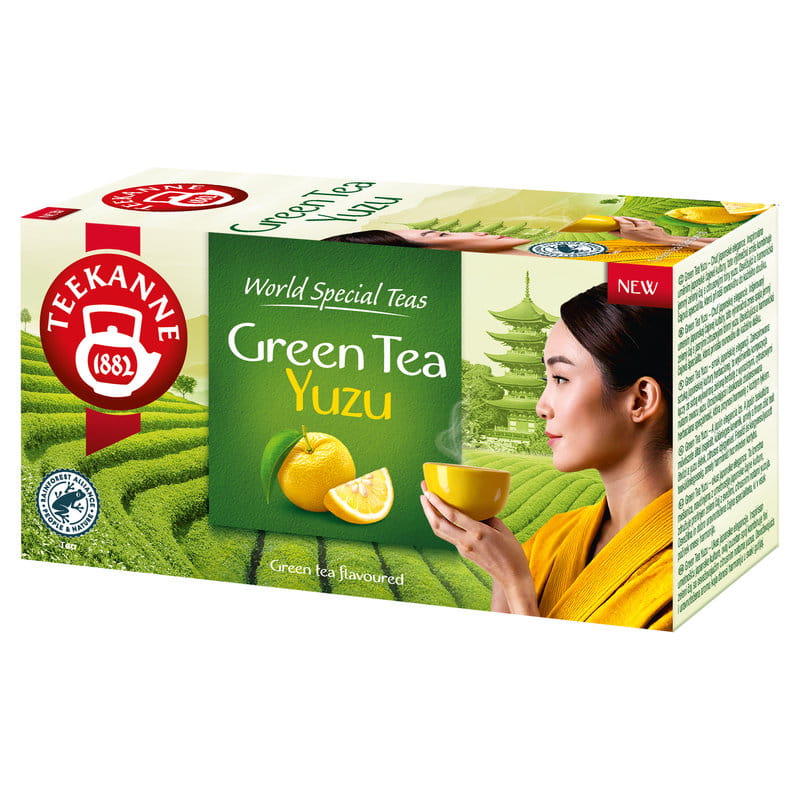Teekanne Green Yuzu 20 torebek herbata zielona