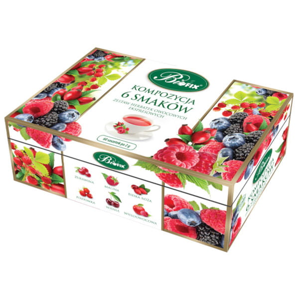 Bi Fix kompozycja 6 smaków herbata owocowa