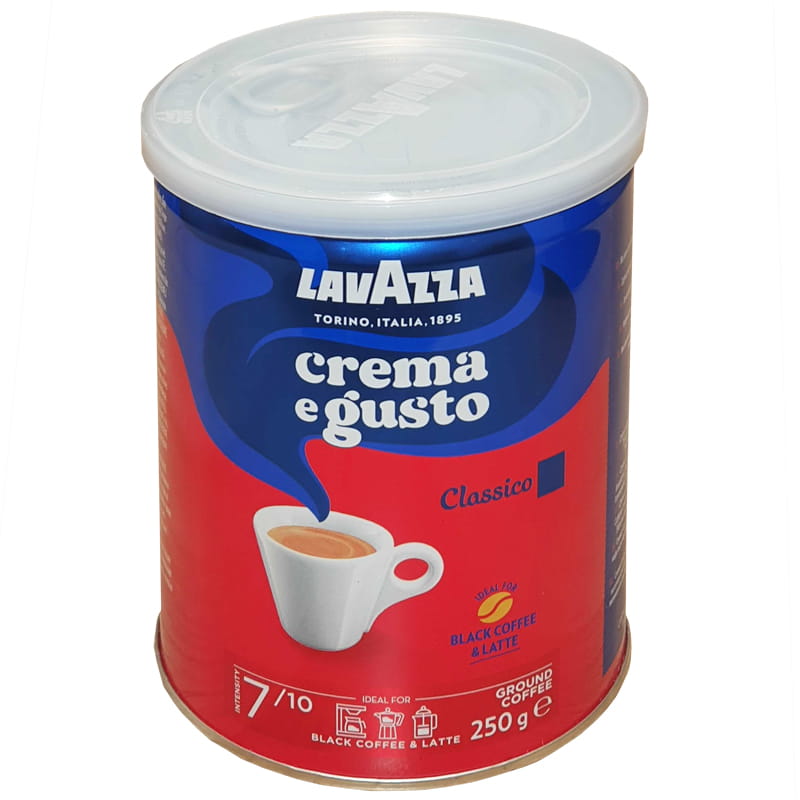 Lavazza Crema Gusto Puszka kawa mielona 250g