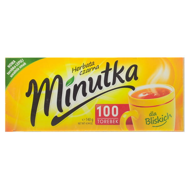 Minutka Ex100 herbata ekspresowa czarna