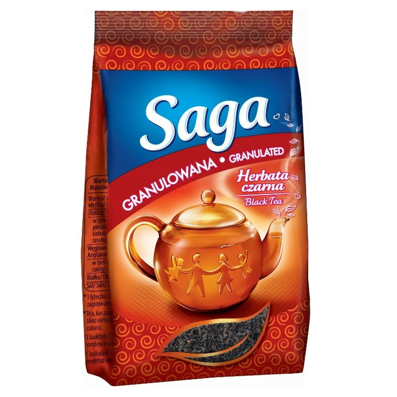 Saga herbata czarna granulowana 90g