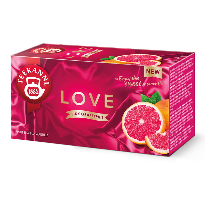Teekanne Love Pink Grapefruit 20 kopert herbata ekspresowa owocowa