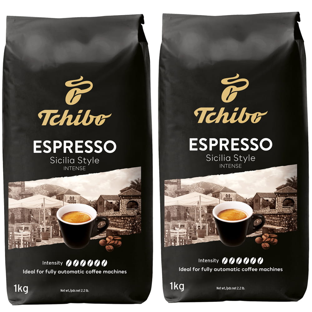 Tchibo Espresso Sicilia Style 2x1kg ZESTAW kawa ziarnista