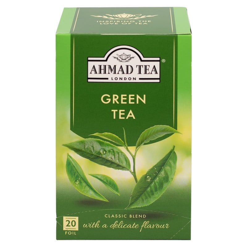 Ahmad Green Tea 20 torebek po 2g EX20 kopertowana