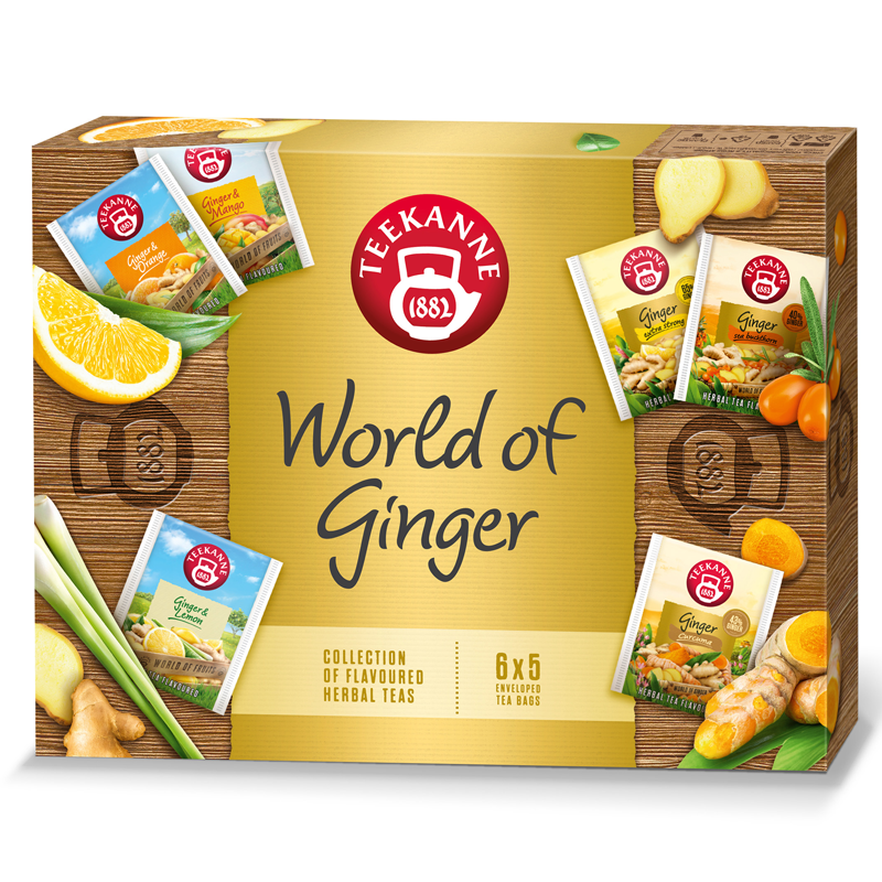 Teekanne World of Ginger Tea Collection 30 kopert