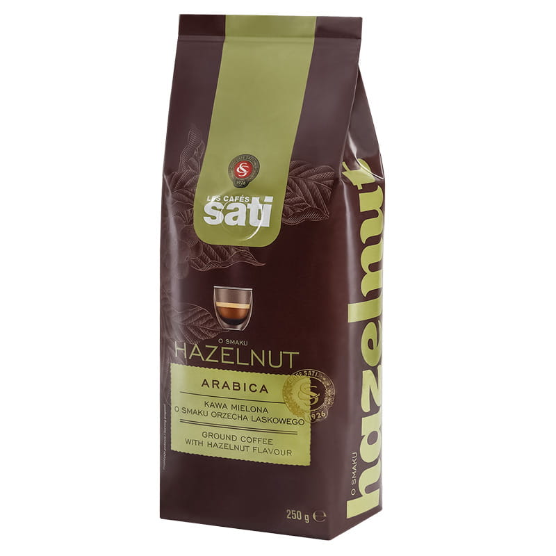 Sati orzechowa hazelnut 250g kawa mielona