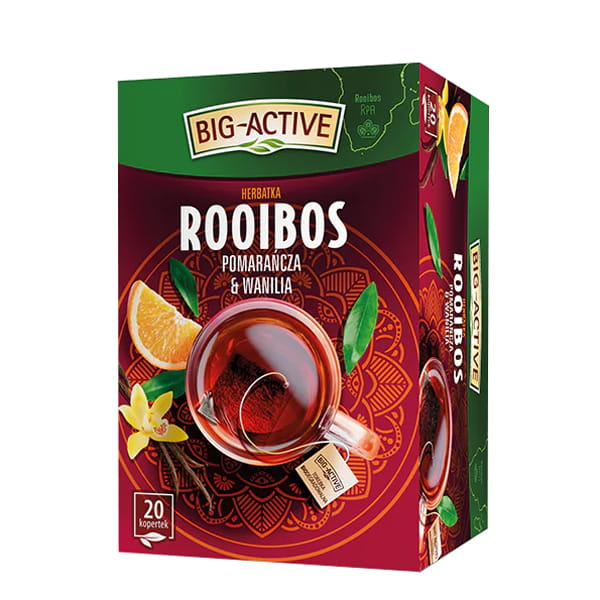 Big-Active Rooibos Pomarańcza Wanilia ex20