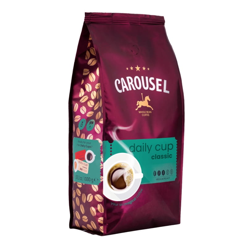 Carousel Coffee Daily Cup Classic kawa ziarnista 1kg