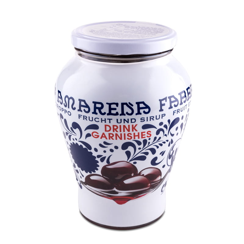 Fabbri Amarena Garnish Wiśnie w Syropie (ok. 130 szt.) Słoik 1000g