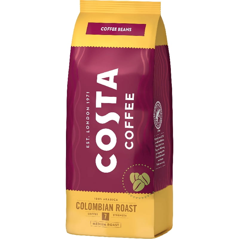 Costa Coffee Colombian Roast Medium kawa ziarnista 500g
