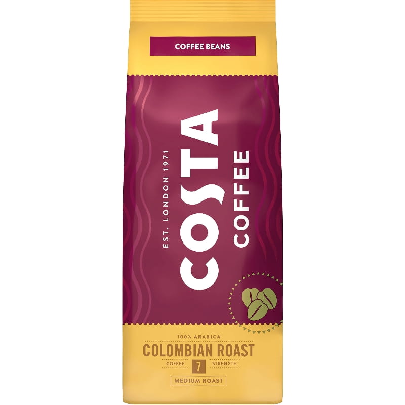 Costa Coffee Colombian Roast Medium kawa ziarnista 500g