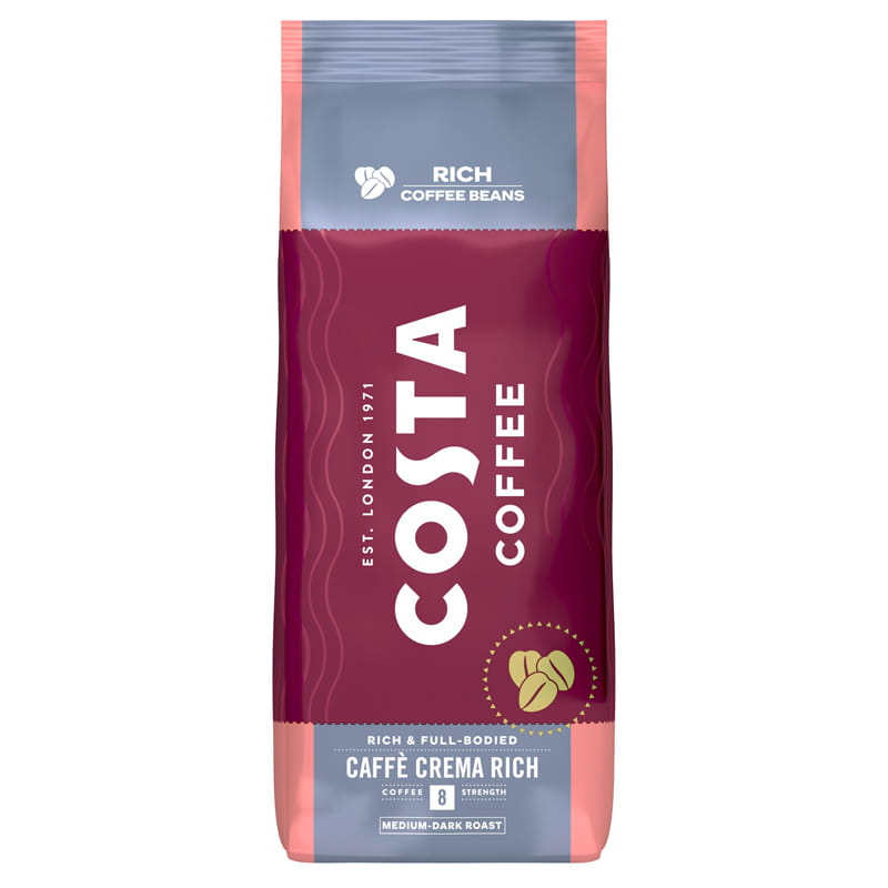 Costa Coffee Caffe Crema Rich kawa ziarnista 1kg