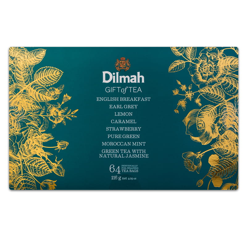 Dilmah Gift of Tea Gift of Tea Pack Herbata Różna 64 torebki Kopertowana